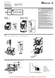SYSTEM PKZ2 - Klockner Moeller Parts