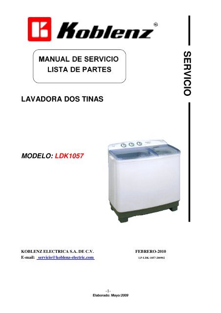 Manual LDK 1057 - Talleres de Servicio - Koblenz