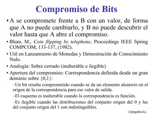 Protocolos Criptográficos - CryptULL