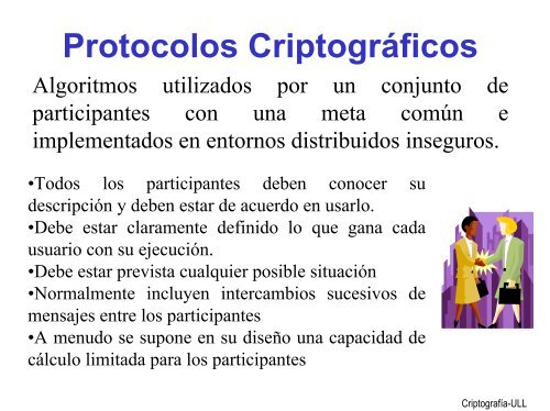 Protocolos Criptográficos - CryptULL