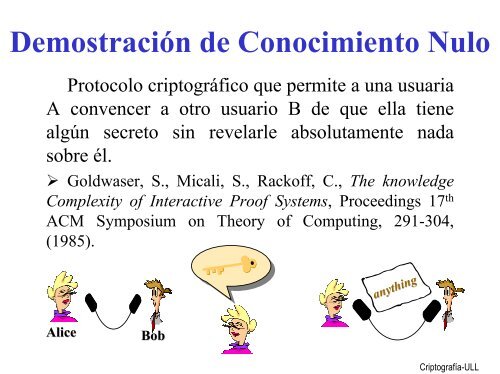 Protocolos Criptográficos - CryptULL