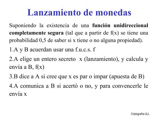 Protocolos Criptográficos - CryptULL