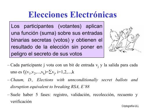 Protocolos Criptográficos - CryptULL