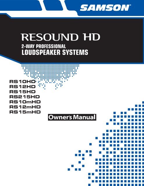 Download the Resound HD English User Manual in PDF ... - Samson