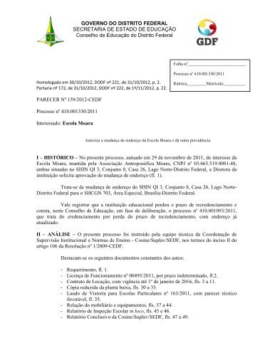 159-2012-CEDF-Escola Moara-Jordenes.pdf - conselho de ...