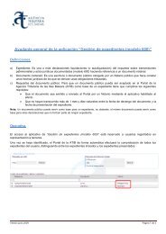 Gestión de expedientes (modelo 600)