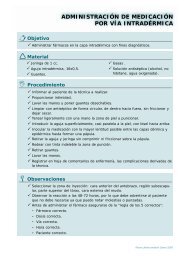 administración de medicación por vía intradérmica - Enferurg