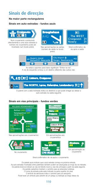 Código da Estrada Oficial para Irlanda do Norte (PDF ... - NIDirect