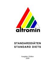 Complete Catalogue of Standard Diets