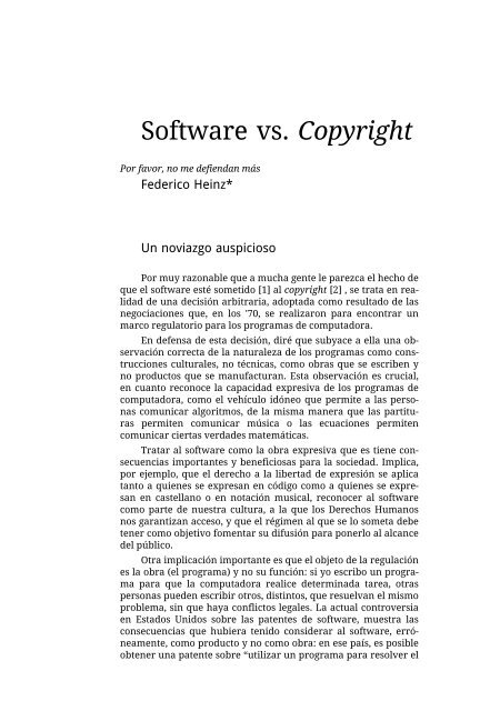 Argentina Copyleft - Fundación Vía Libre