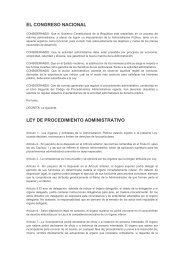 Ley de Procedimiento Administrativo - HonduCompras