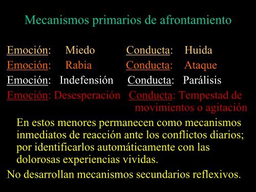 Trastornos de la conducta y Adversidades psicosociales