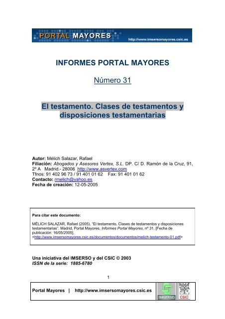 versión pdf - Portal Mayores