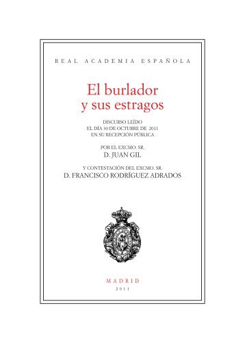 El burlador y sus estragos - Real Academia Española