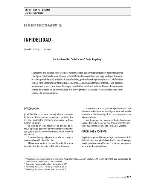 Infidelidad Revista Gpu Infidelidad Revista Gpu