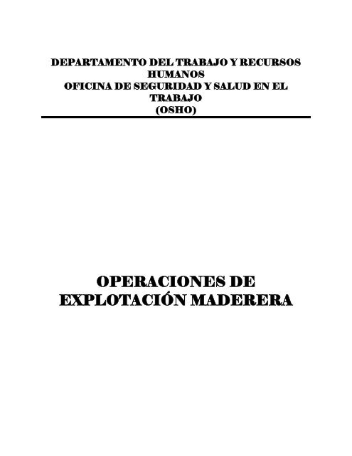 DEPARTAMENTO DEL TRABAJO Y RECURSOS HUMANOS