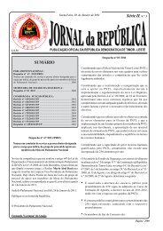 Série II, N.° 3 - Jornal da República