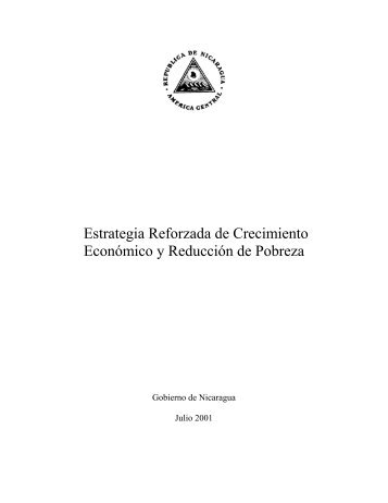 Estrategia Reforzada de Crecimiento Económico y Reducción de ...