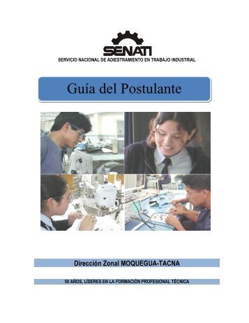 Guía del Postulan Guía del Postulante l Postulante - Senati