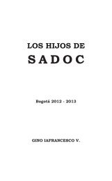 Los hijos de sadoc.indd - Tesoros Cristianos