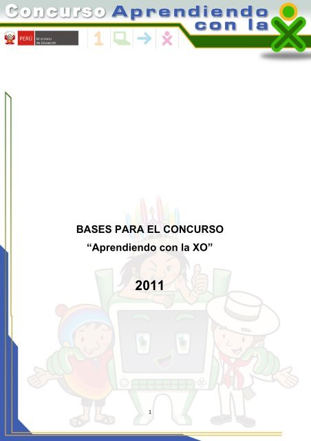 BASES PARA EL CONCURSO “Aprendiendo con la XO” - PerúEduca