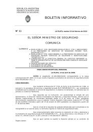 N° 11 - Ministerio de Justicia y Seguridad