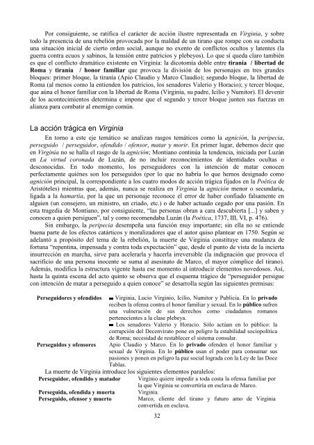 Las tragedias Virginia y Ataúlfo de Montiano