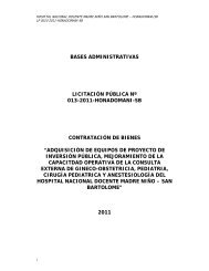 bases administrativas licitación pública nº 013-2011-honadomani ...