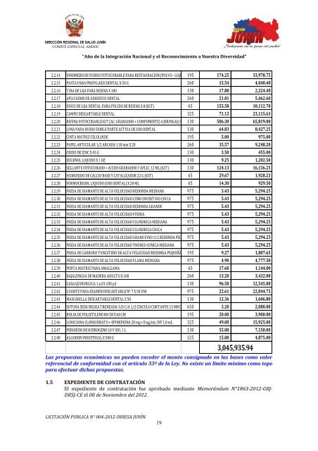 bases administrativas licitacion pública nº 004-2012-diresa ... - seace