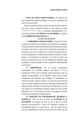 CAUSA PENAL:91/2012 AUTO DE PLAZO CONSTITUCIONAL.- En ...