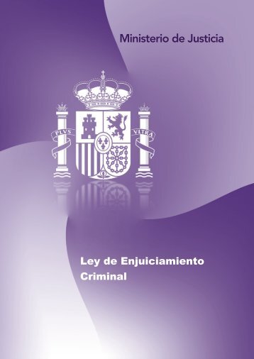 Ley de Enjuiciamiento Criminal - SPJ-USO Galicia