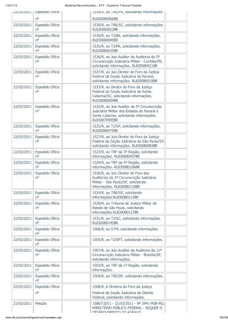 Acompanhamento Processual - Novo Jornal