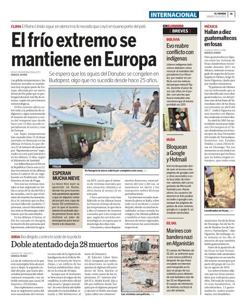 22 heridos en accidente 22 heridos en accidente - Diario El Mundo