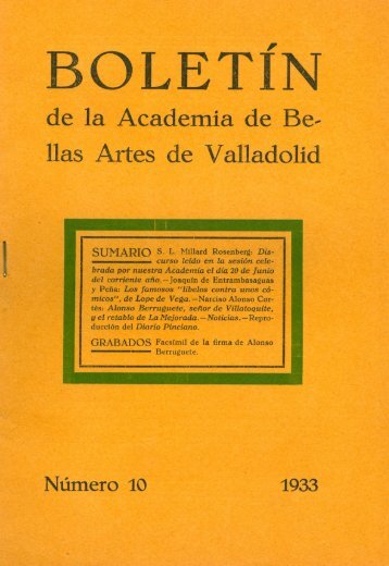 Boletín número 10 formato PDF - Real Academia de Bellas Artes de ...