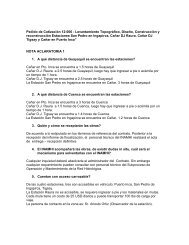 Pedido de Cotización 12-006 - Levantamiento Topográfico, Diseño ...