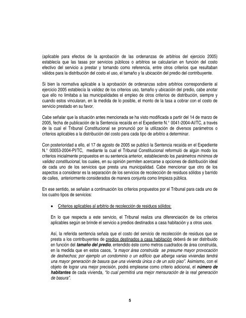 INFORME N - Municipalidad Metropolitana de Lima