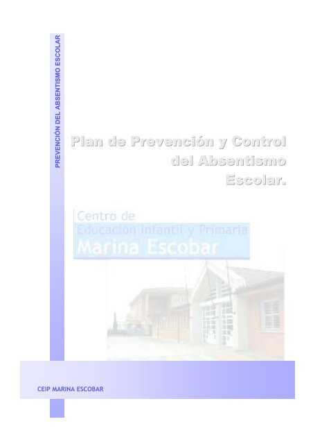 Plan Absentismo último - CEIP Marina Escobar - Junta de Castilla y ...