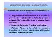 ABSENTISMO ESCOLAR: MARCO TEÓRICO