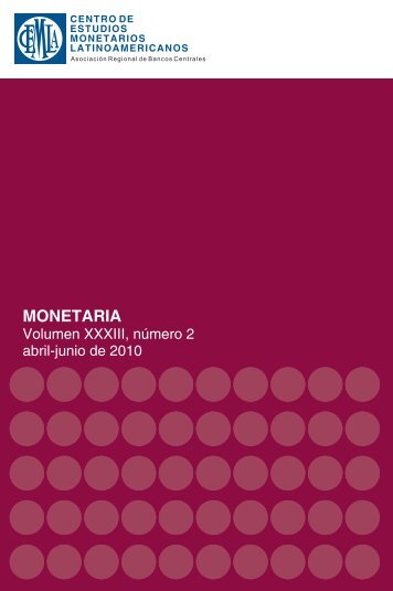 MONETARIA - Centro de Estudios Monetarios Latinoamericanos