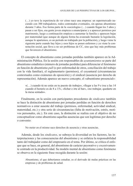 Libro de Absentismo laboral - Umivale