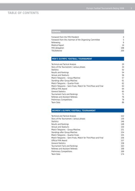 Report and Statistics - FIFA.com