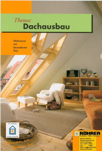 PDF Dachausbau