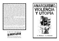 Anarquismo, violencia y utop.a - Folletos Libertad