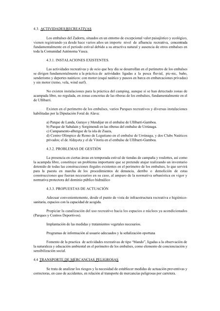 análisis y control de los embalses del sistema zadorra