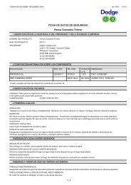 FICHA DE DATOS DE SEGURIDAD Perma Cosmetics Thinner