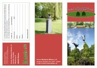 Flyer des Stadtparkvereins Rheine e.V.