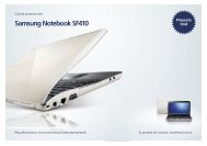 Samsung Notebook SF410