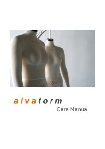 Care Manual - Alvanon