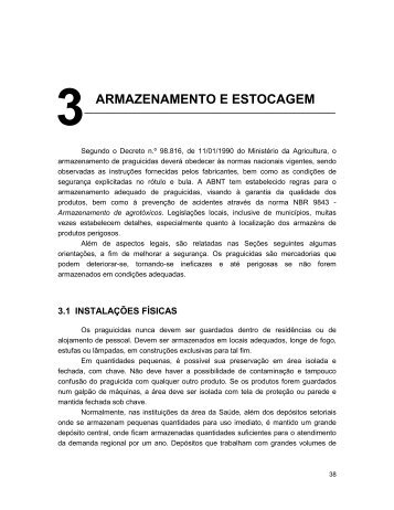 3 - Armazenamento e Estocagem