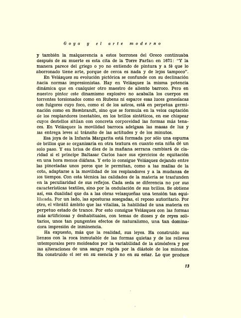 Goya : (cinco estudios)